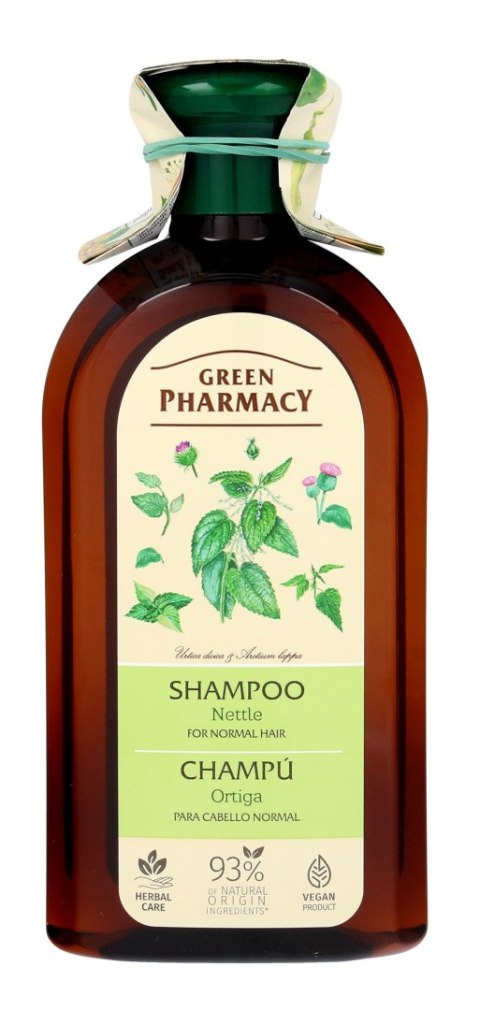 GREEN PHARMACY Szampon do włosów normalnych z Pokrzywą zwyczajną 350 ml