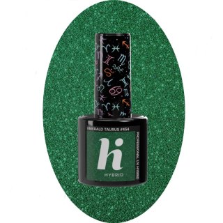 HI HYBRID Lakier hybrydowy Zodiac #454 Emerald Taurus 5ml
