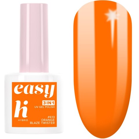 Hi Hybrid Lakier hybrydowy Easy 3w1 Lunapark #613 Orange Blaze Twister 5ml Hi Hybrid Lakier hybrydowy Easy 3w1 Lunapark #613 Orange Blaze Twister 5ml