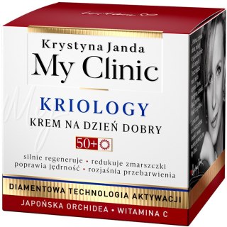 JANDA My Clinic Kriology 50+ Krem na dzień dobry - Japońska Orchidea & Witamina C 50ml