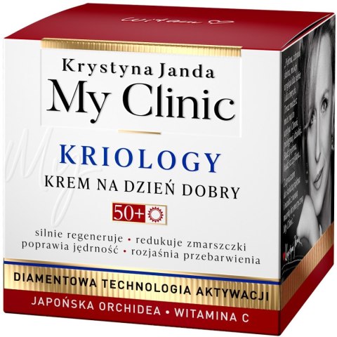 JANDA My Clinic Kriology 50+ Krem na dzień dobry - Japońska Orchidea & Witamina C 50ml JANDA My Clinic Kriology 50+ Krem na dzień dobry - Japońska Orchidea & Witamina C 50ml