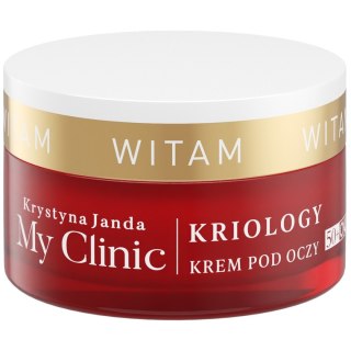 JANDA My Clinic Kriology 50+ Krem pod oczy redukujący zmarszczki i cienie - Japońska Orchidea & Ceramidy 15ml