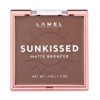 LAMEL Kompaktowy Puder brązujący Sunkissed Matte Bronze NR 401 10g