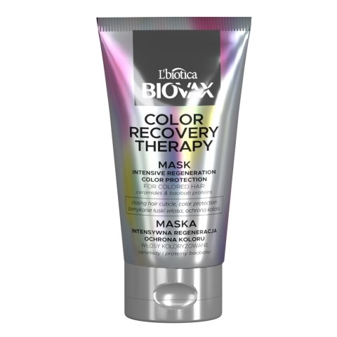 L`BIOTICA Biovax Color Recovery Therapy Maska do włosów koloryzowanych - Intensywna Regeneracja&Ochrona Koloru 150ml L`BIOTICA Biovax Color Recovery Therapy Maska do włosów koloryzowanych - Intensywna Regeneracja&Ochrona Koloru 150ml