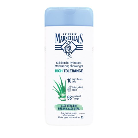 Le Petit Marseillais Żel pod prysznic High Tolerance - Bio Organic Aloe Vera 400ml