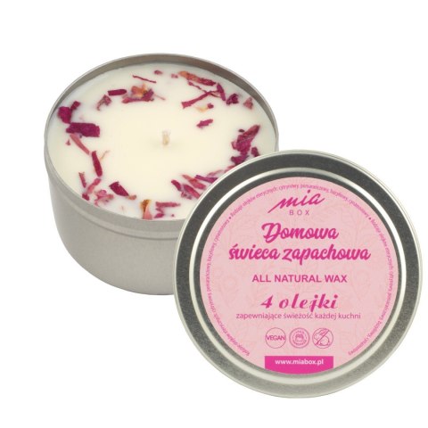 MIA BOX Domowa Świeca zapachowa 4 olejki - ŚWIEŻA KUCHNIA 160g MIA BOX Domowa Świeca zapachowa 4 olejki - ŚWIEŻA KUCHNIA 160g