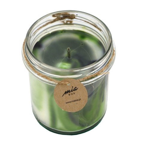 MIA BOX Świeca sojowa marmurkowa o zapachu Zielonej Herbaty 240g MIA BOX Świeca sojowa marmurkowa o zapachu Zielonej Herbaty 240g