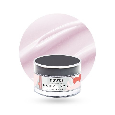 NEESS Akrylożel budujący i przedłużający płytkę - Sparkle Powder (7888) 15 g NEESS Akrylożel budujący i przedłużający płytkę - Sparkle Powder (7888) 15 g