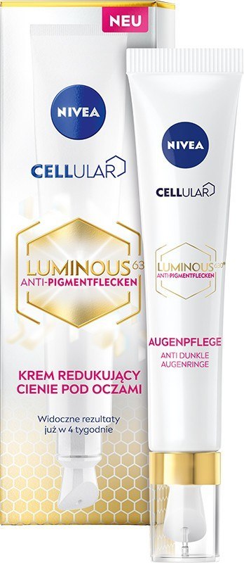 NIVEA Cellular Luminous630 Krem redukujący cienie pod oczami 15 ml