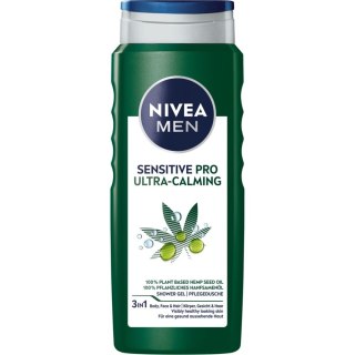 NIVEA MEN Ultra-łagodzący żel pod prysznic Sensitive Pro Ultra-Calming 500 ml