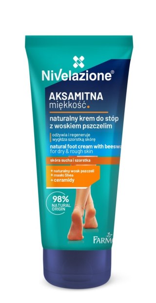 NIVELAZIONE Naturalny krem do stóp z woskiem pszczelim Aksamitna Miękkość 75 ml