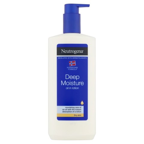 Neutrogena Formuła Norweska Głęboko nawilżająca Emulsja do ciała - skóra sucha 400ml