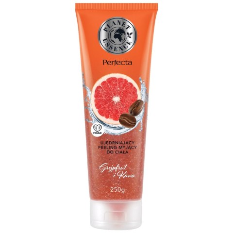 Perfecta Planet Essence Ujędrniający Peeling myjący do ciała - Grefpfruit i Kawa 250g