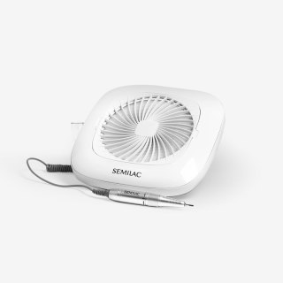 SEMILAC Frezarka do paznokci z pochłaniaczem pyłu 2w1 No Dust