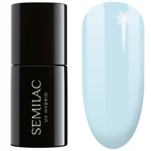 SEMILAC Lakier hybrydowy Soulmate Mix 386 Blue Cloud 7 ml SEMILAC Lakier hybrydowy Soulmate Mix 386 Blue Cloud 7 ml