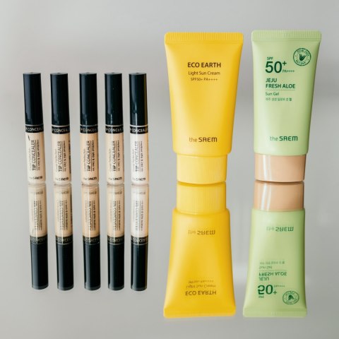 THE SAEM Eco Earth Lekki krem przeciwsłoneczny SPF50+ 50 ml