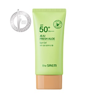 THE SAEM Jeju Fresh Aloe Krem-żel przeciwsłoneczny SPF50+ 50g