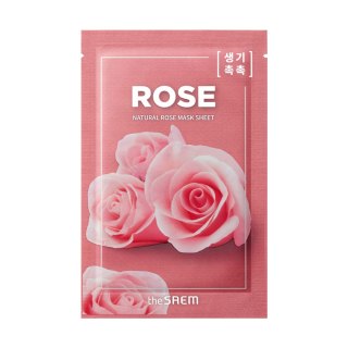 THE SAEM Natural Mask Sheet Maska na tkaninie Rose