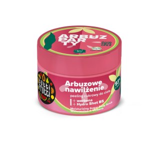 TUTTI FRUTTI Peeling nawilżający cukrowy do ciała Arbuz i Werbena 300 g