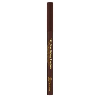 12H True Colour Eyeliner długotrwały eyeliner w kredce 6 Dark Brown 2g