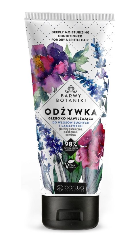 BARWA Barwy Botaniki Odżywka głęboko nawilżająca do włosów suchych i łamliwych 180ml