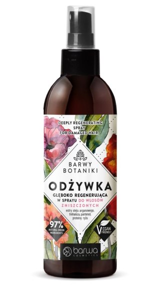 BARWA Barwy Botaniki Odżywka głęboko regenerująca w sprayu do włosów zniszczonych 250ml