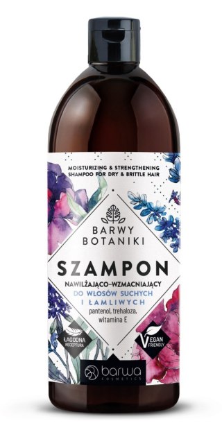 BARWA Barwy Botaniki Szampon nawilżająco - wzmacniający do włosów suchych i łamliwych 480ml