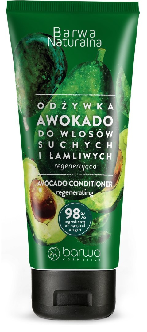 BARWA Naturalna Awokado Odżywka regenerująca do włosów suchych i łamliwych 200ml