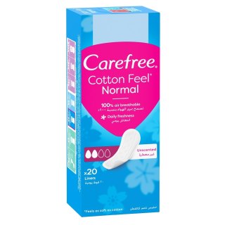 Cotton Feel Normal wkładki higieniczne nieperfumowane 20szt