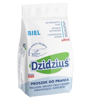 Hipoalergiczny proszek do prania odzieży niemowlęcej i dziecięcej Biel 1.5kg