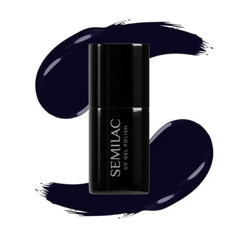 SEMILAC Lakier hybrydowy 420 Safari Night Blue 7 ml SEMILAC Lakier hybrydowy 420 Safari Night Blue 7 ml