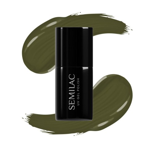 SEMILAC Lakier hybrydowy 421 Baobab Green 7 ml SEMILAC Lakier hybrydowy 421 Baobab Green 7 ml