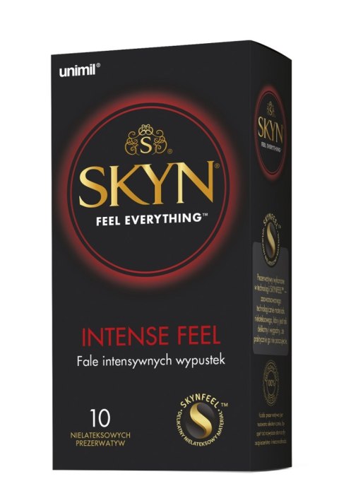 Skyn Intense Feel nielateksowe prezerwatywy z wypustkami 10szt