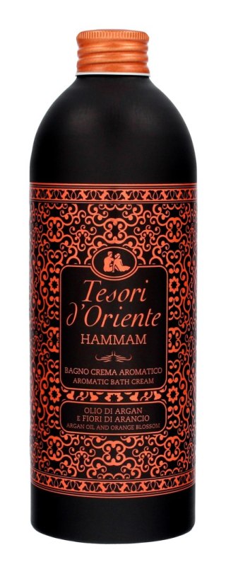 TESORI D`ORIENTE Kremowy Płyn do kąpieli Hammam - Olio Di Argan 500ml