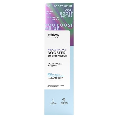 Vis Plantis So!Flow Wzmacniający Booster do skóry głowy - każdy rodzaj włosów 100ml Vis Plantis So!Flow Wzmacniający Booster do skóry głowy - każdy rodzaj włosów 100ml