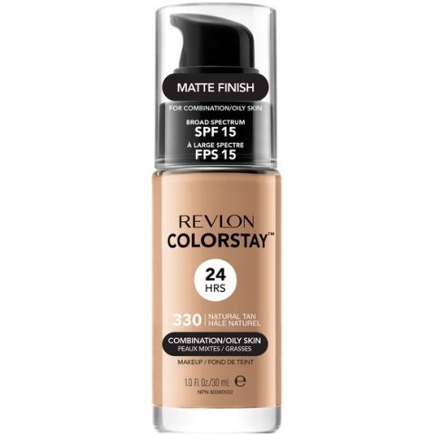 ColorStay™ Makeup for Combination/Oily Skin SPF15 podkład do cery mieszanej i tłustej 330 Natural Tan 30ml