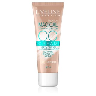 Magical Colour Correction CC Cream multifunkcyjny podkład 50 Light Beige SPF15 30ml