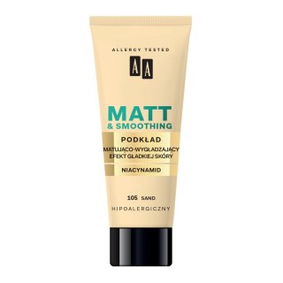 Make Up Matt podkład matująco-wygładzający 105 Sand 30ml