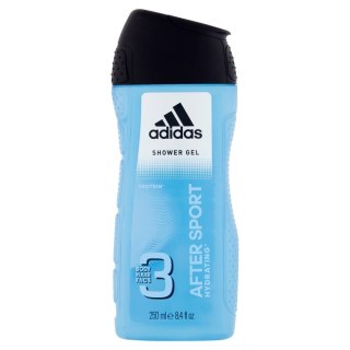 Adidas After Sport Żel do mycia 3w1 dla mężczyzn 250ml