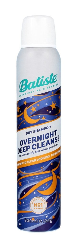 BATISTE Overnight Deep Cleanse Suchy szampon do włosów - włosy przetłuszczające się 200 ml