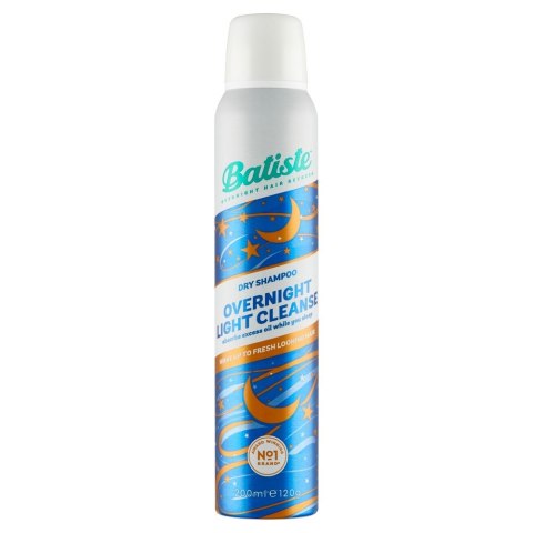 BATISTE Overnight Light Cleanse Suchy szampon do włosów - włosy odwodnione 200 ml