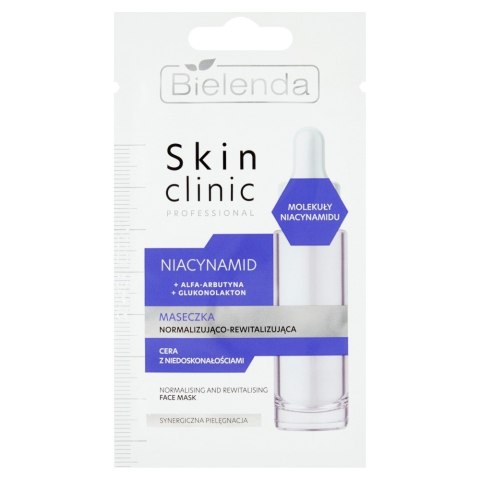 BIELENDA Skin Clinic Professional Niacynamid Maseczka normalizująco-rewitalizująca 8 g