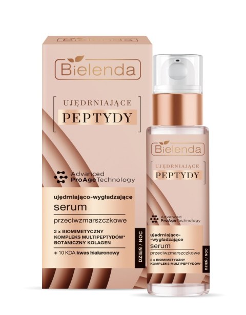 BIELENDA UJĘDRNIAJĄCE PEPTYDY Ujędniająco-Wygładzające Serum przeciwzmarszczkowe 30ml