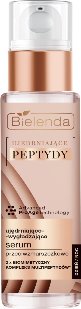 BIELENDA UJĘDRNIAJĄCE PEPTYDY Ujędniająco-Wygładzające Serum przeciwzmarszczkowe 30ml