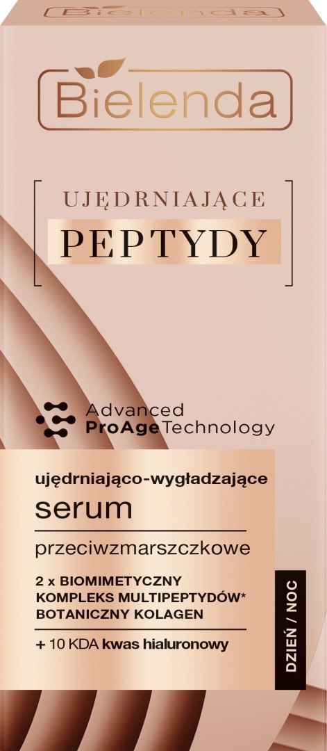 BIELENDA UJĘDRNIAJĄCE PEPTYDY Ujędniająco-Wygładzające Serum przeciwzmarszczkowe 30ml