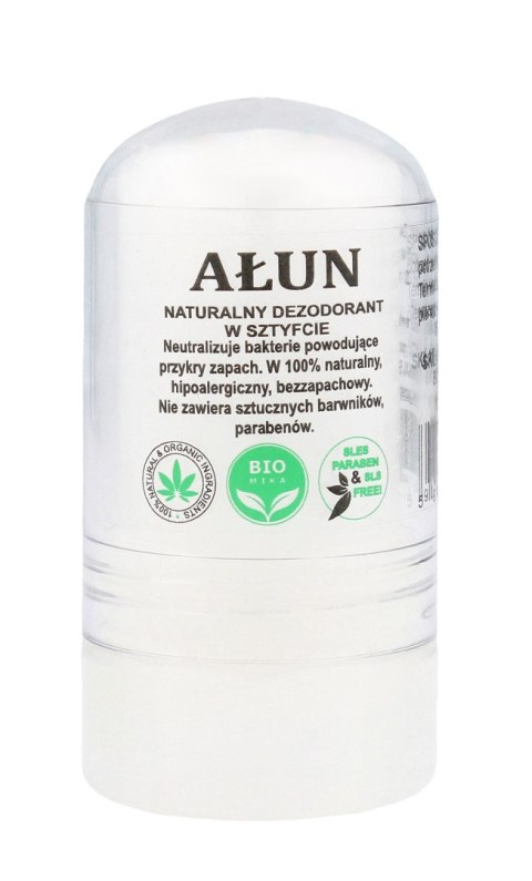 BIOM Dezodorant naturalny kryształ Ałun w sztyfcie 55 g BIOM Dezodorant naturalny kryształ Ałun w sztyfcie 55 g