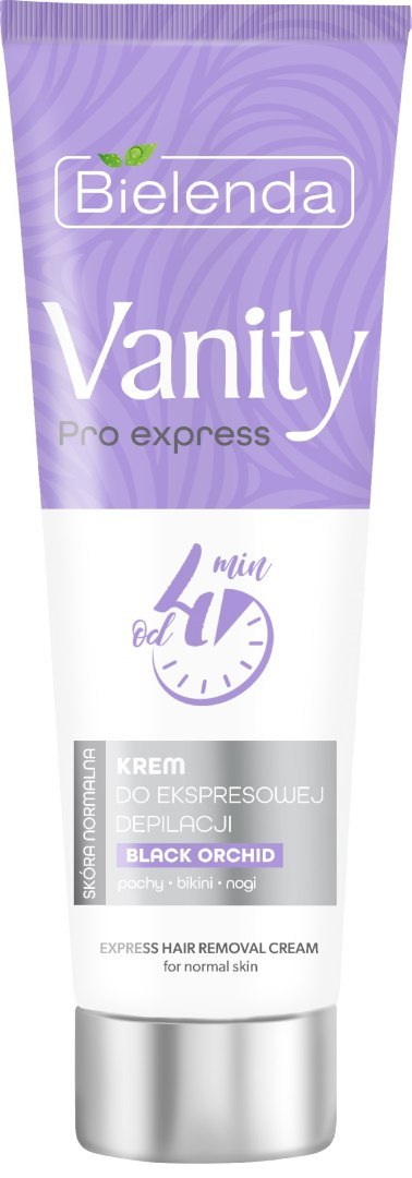 Bielenda Vanity Pro Express Krem do ekspresowej depilacji Black Orchid - do skóry normalnej 75ml