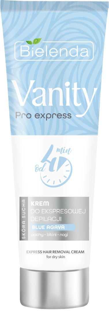 Bielenda Vanity Pro Express Krem do ekspresowej depilacji Blue Agava - do skóry suchej 75ml