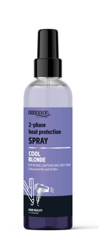 CHANTAL ProSalon Cool Blonde Dwufazowy Płyn termoochronny do włosów blond,rozjaśnianych i siwych 200ml