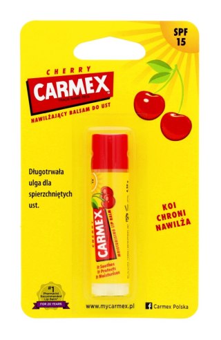 Carmex Nawilżający Balsam do ust w sztyfcie - Cherry 4.25g